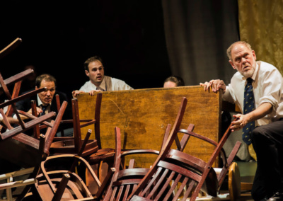 Irondale Ensemble in “1599”